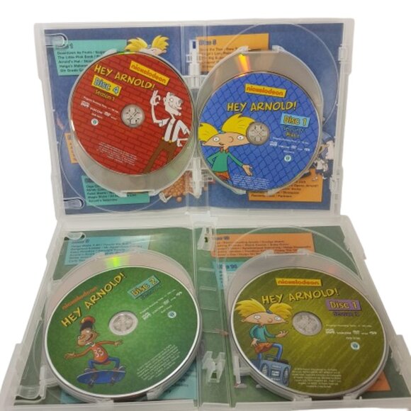 Vintage 2014 HEY ARNOLD Complete Series Nickelodeon 16 DVD Box Set - Picture 9 of 11